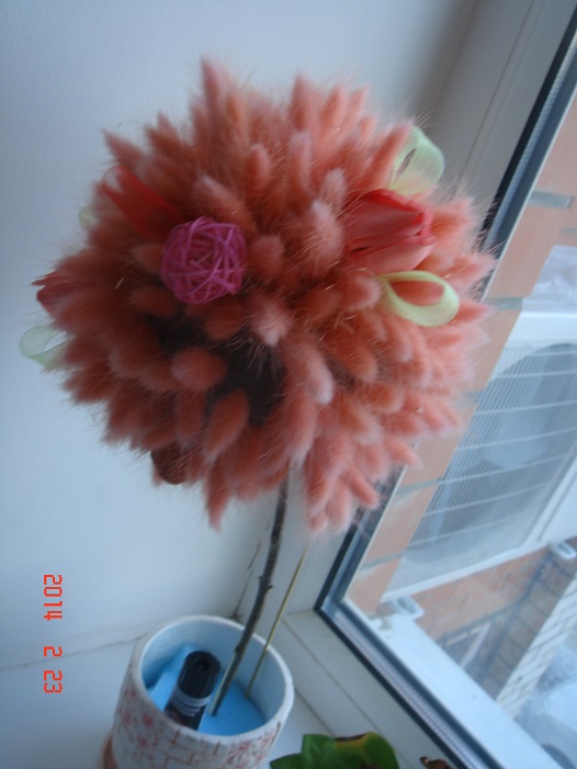 Топиарий-весеннее настроение.