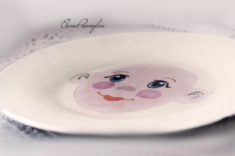 Детская тарелочка