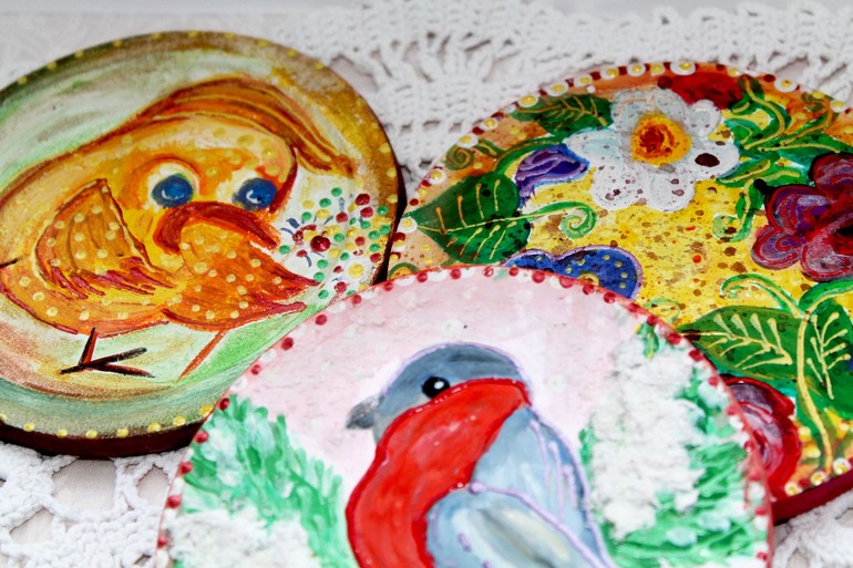 Заготовки для росписи из гипса - своими руками