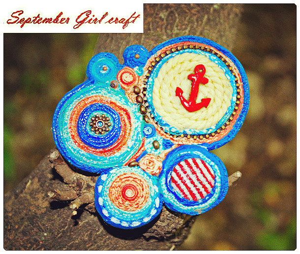 Брошки "Фантастические бабочки"