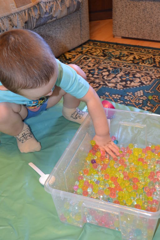 Наши развивающие занятия в 2 года