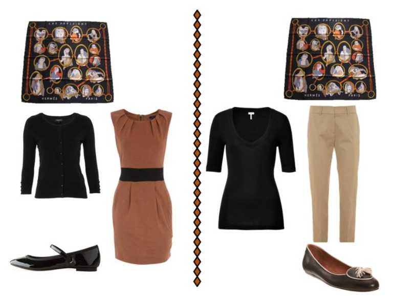 Базовый гардероб. Примеры 1