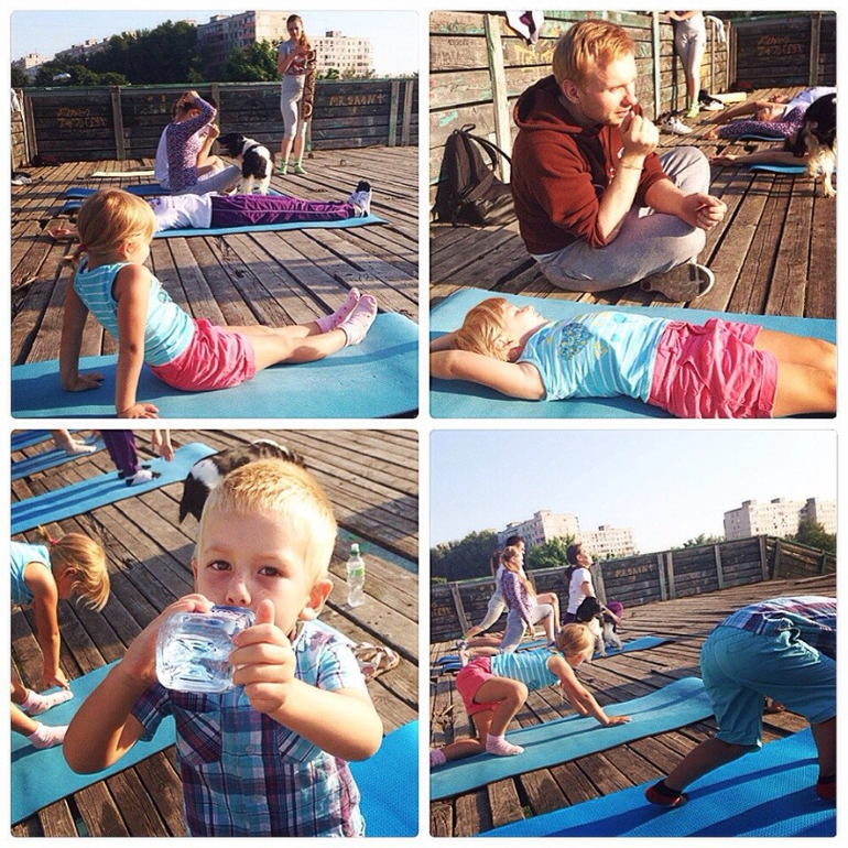 Зарядка с элементами йоги. Сурья Намаскар и Око Возрождения