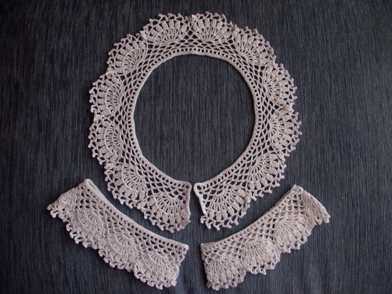 Воротничок и манжеты