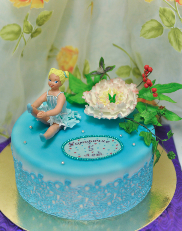 Тортик для маленькой балерины