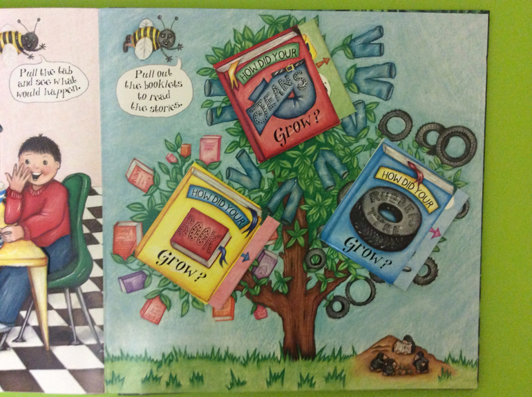 Часть 1. Наши новые книги с клапанами и окошками...