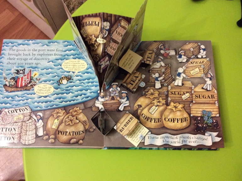 Часть 1. Наши новые книги с клапанами и окошками...