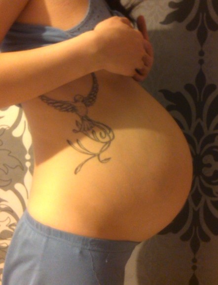 Мой пуз 37 неделек 6 дней)