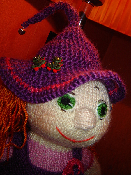 Наша фиолетовая ведьмочка..