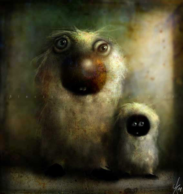 Скандинавские сказки..Как же здорово он рисует..