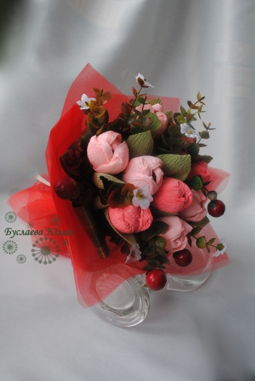 Ручной миник "Тюльпаны".