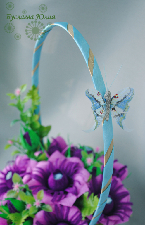 Корзинка "Марсианские цветы".