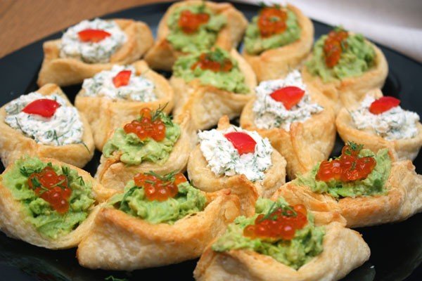 Несколько рецептов для тарталеток на скорую руку