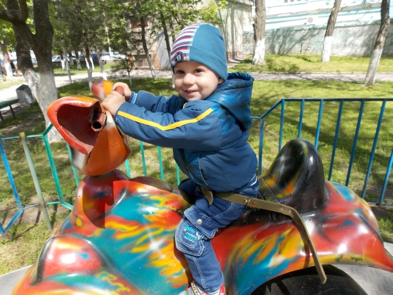 В Новочеркасске-в парке.