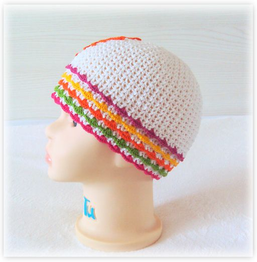 Летняя шапочка "Мамино солнышко"