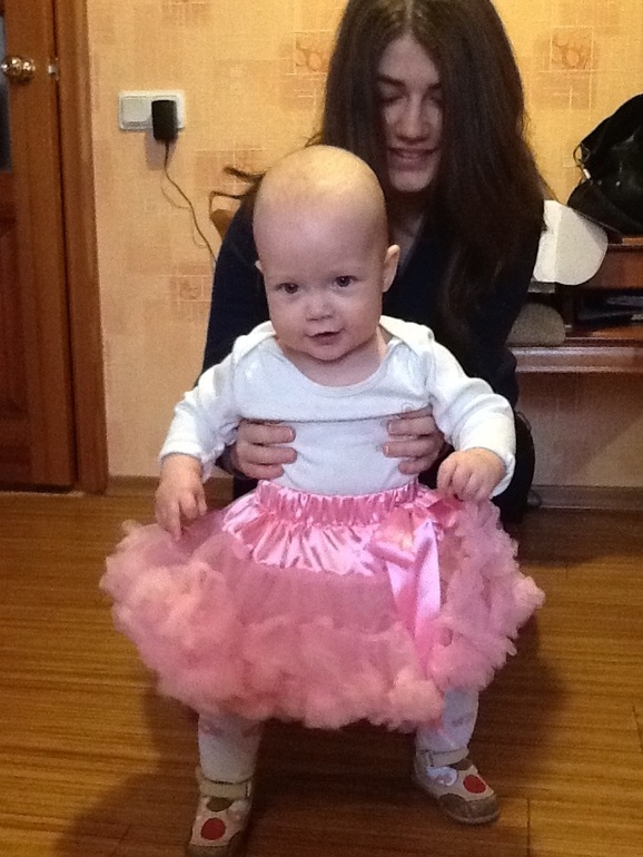 Моей доче сегодня 1 год