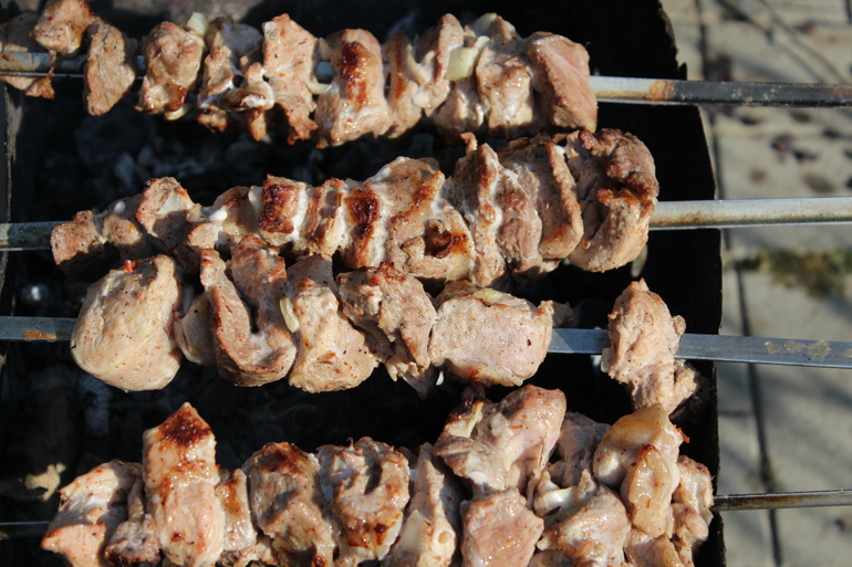 А на даче....