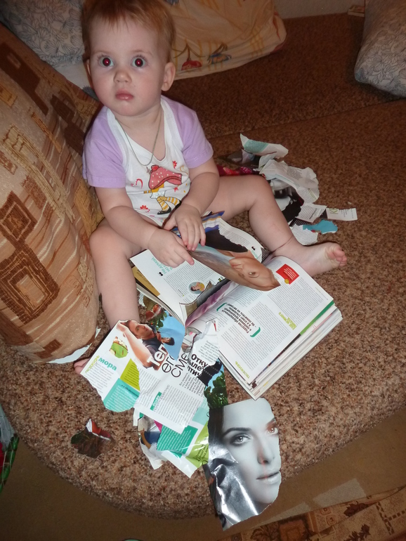 ))))мой непрочитанный Космо))))