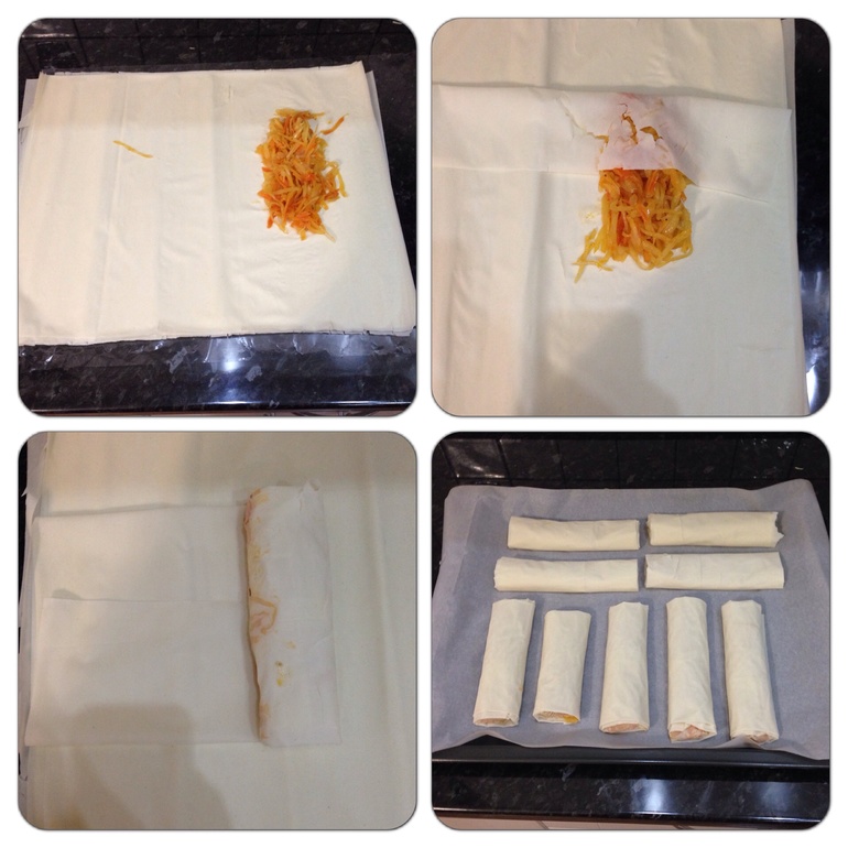 Пирожки с капустой из теста ФИЛЛО