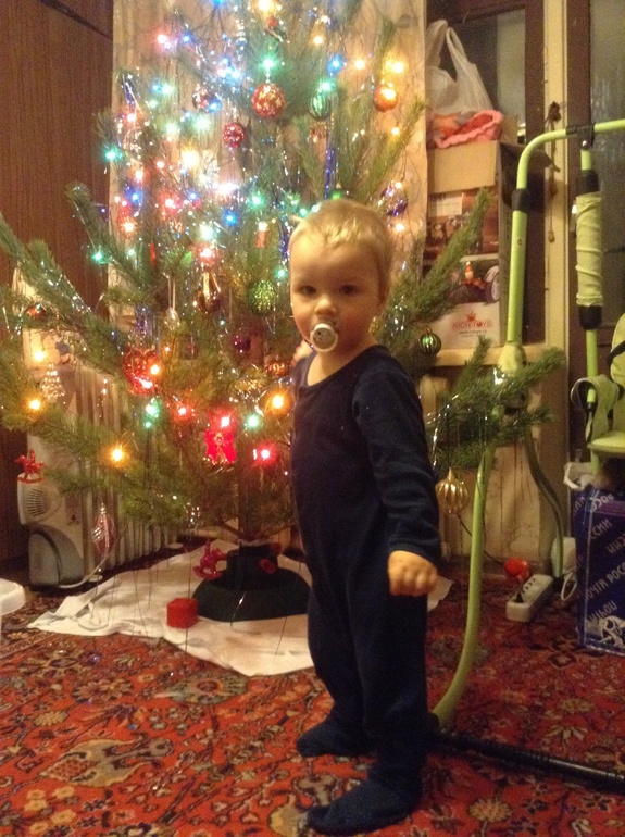 Наша елка))))