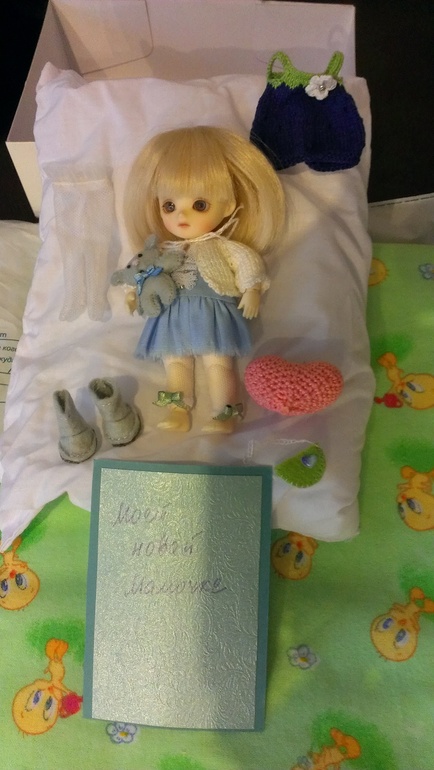 Коллега по работе прислала посылочку!!!