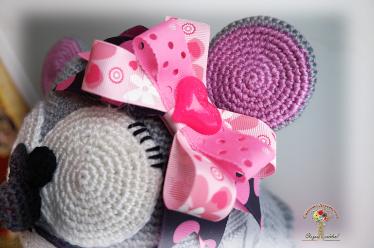 Комплект Мышка. (шарф- мой первенец))