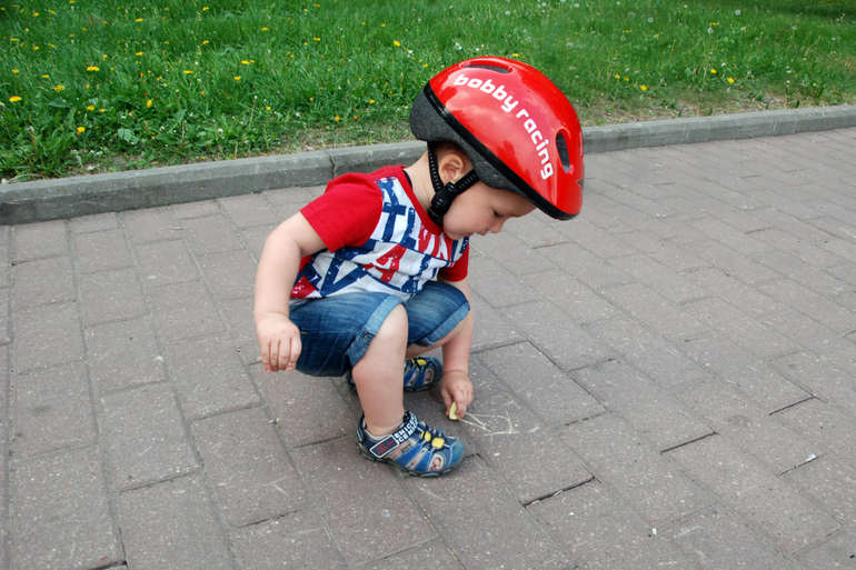 Беговелогонка в Красной Пахре