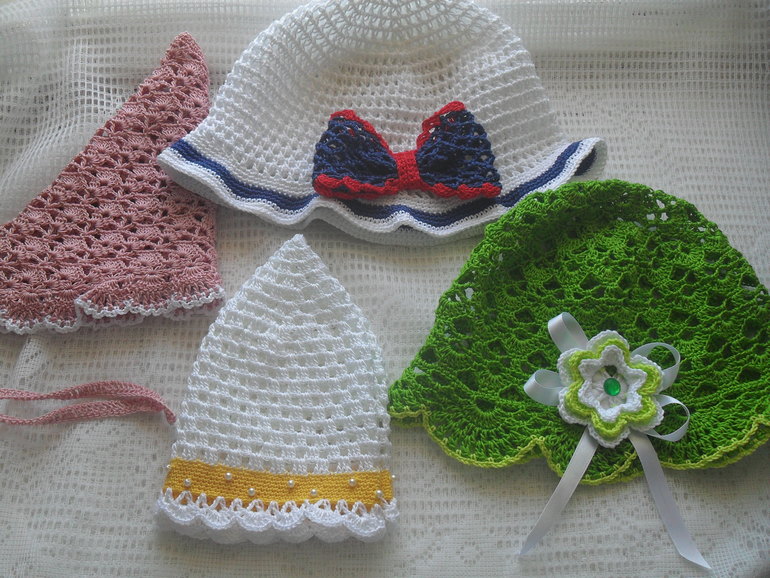 Шапочки летние!!!