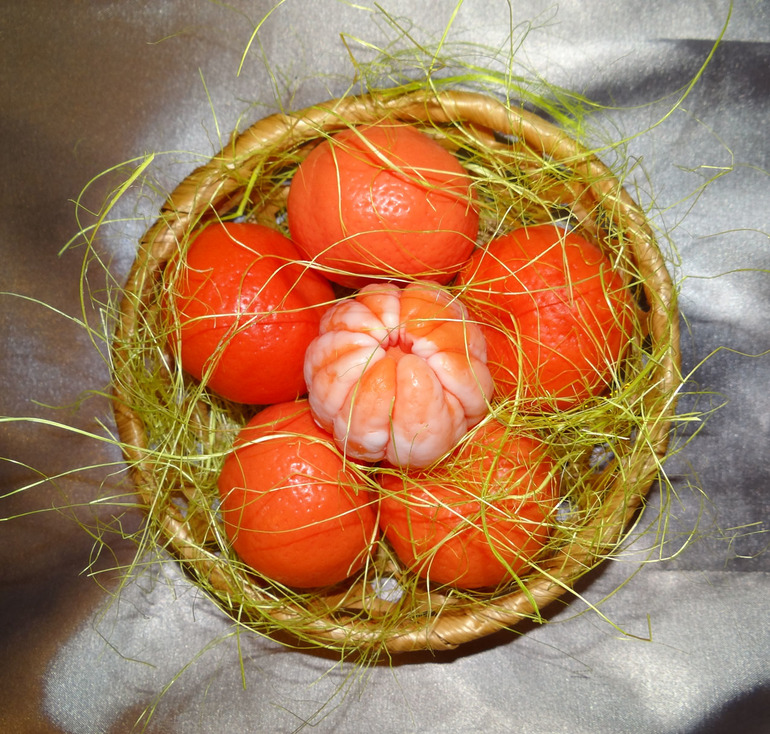 Мыльные мандаринки)