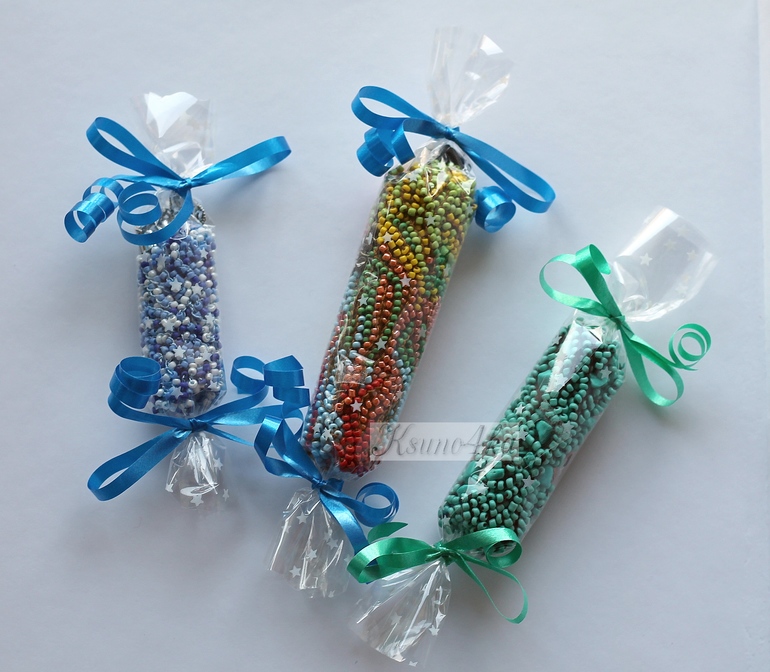 Комплекты "Чайная роза", "Малахитовый" и "Молочный шоколад"и мой вариант их упаковки.