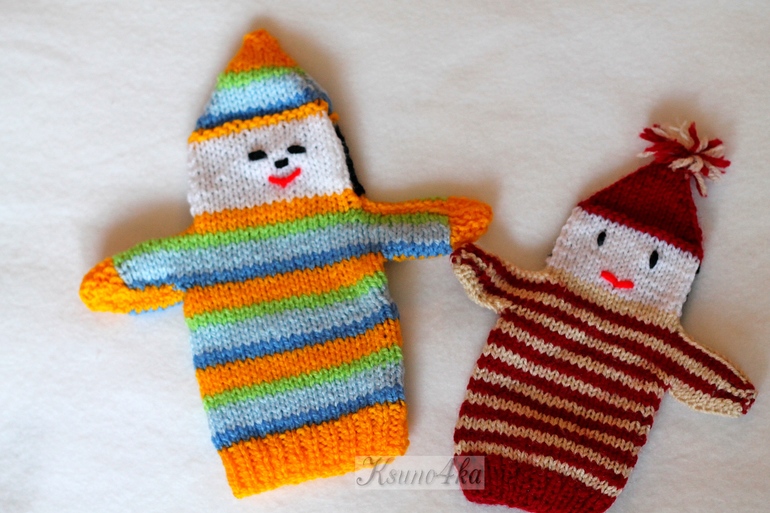 Театр из рукавичек. Своими руками.