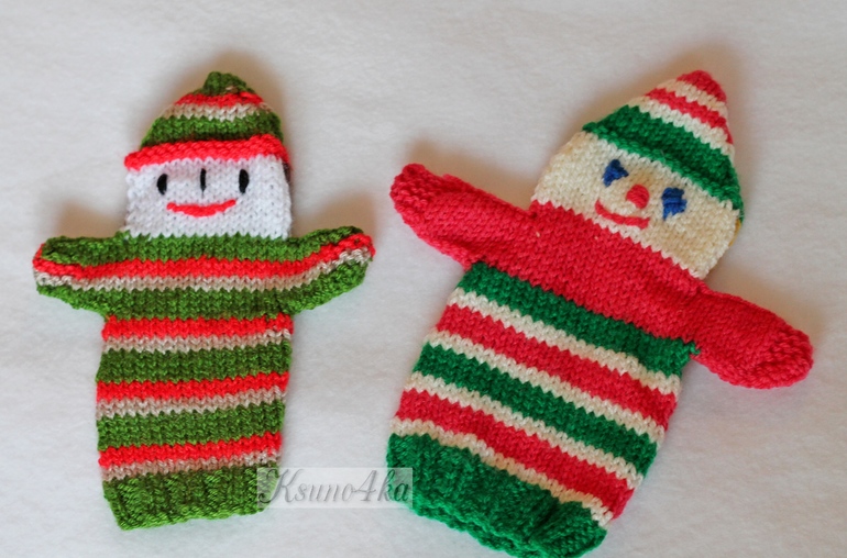 Театр из рукавичек. Своими руками.