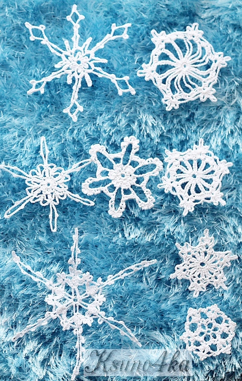 Белые снежинки...