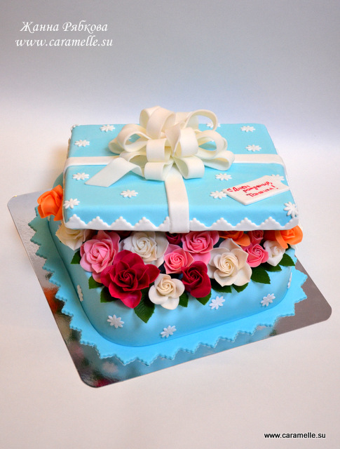 Цветочная коробка...