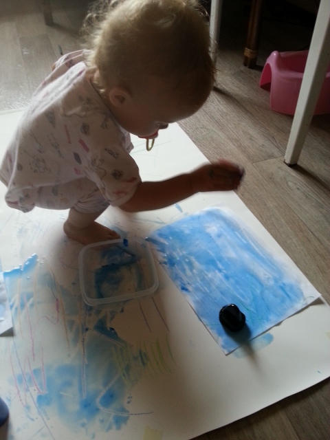 Рисуем с мамой солью!!!!