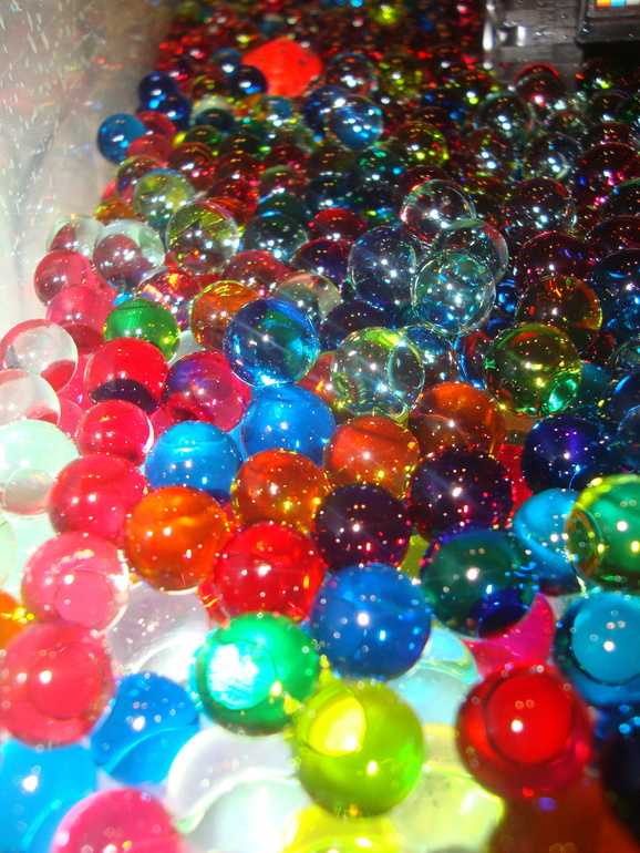 Сенсорная коробочка с гидрогелем