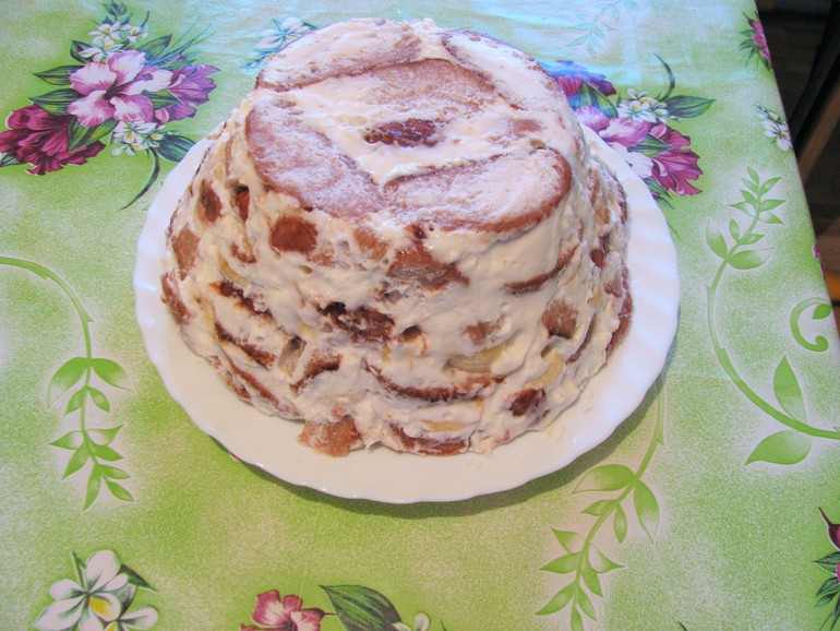 Пряничный торт(пряники домашние)