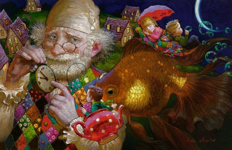 Арт флеш-моб -Детские художники и иллюстраторы.