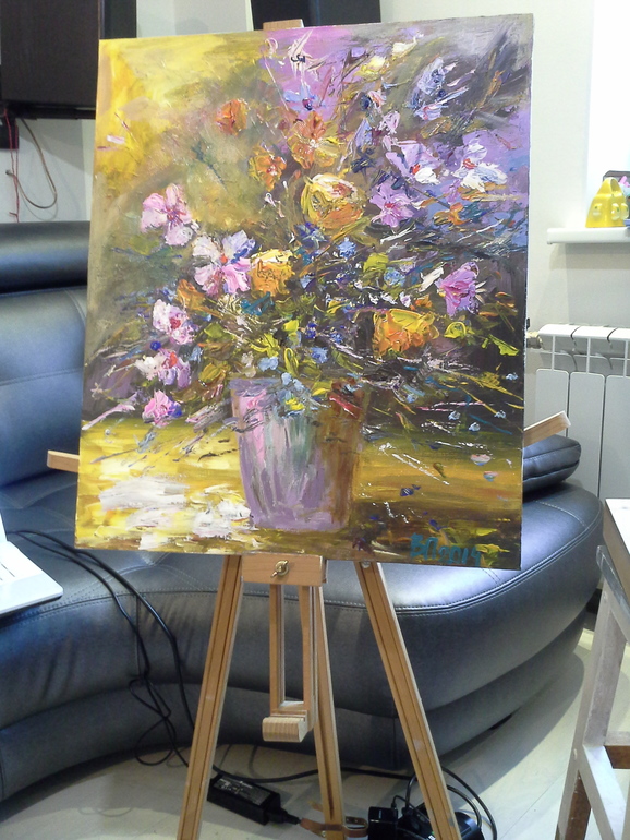 полюбила я акрил)))