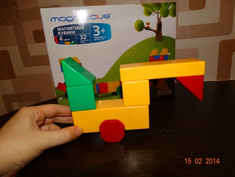 Магнитные кубики (обзор)