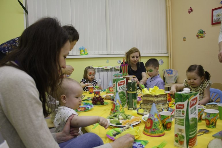 день рождения девочки Алины