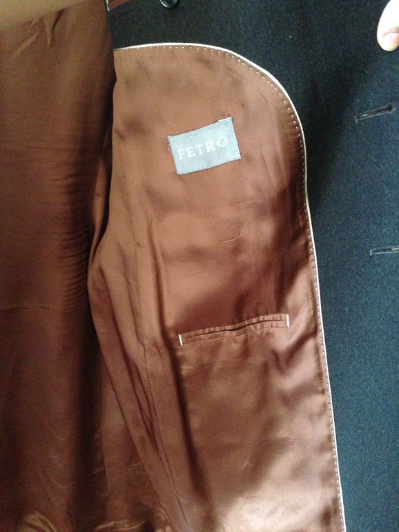 мужское пальто! FETRO 48 размер