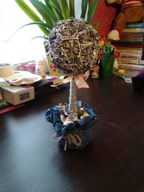 Что-то получилось....топиарии.