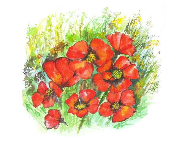 Акварель Это моя жизнь