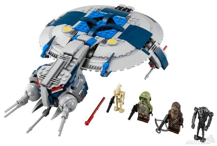 Lego Star Wars (Звездные войны) 75042 (D. Gunship) - 1 800 руб.