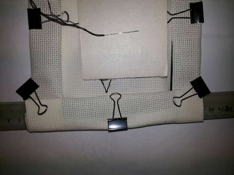 Наши руки не для скуки или Что делать, если нет пяльцев)))