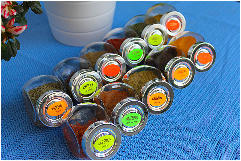 Хранение приправ.