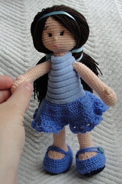 куколка для доченьки.