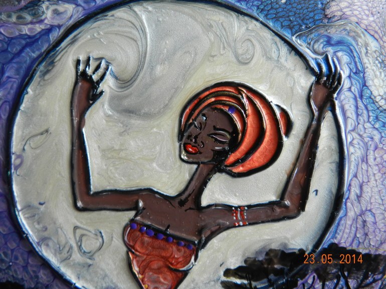 Ваза с красками "Призма"