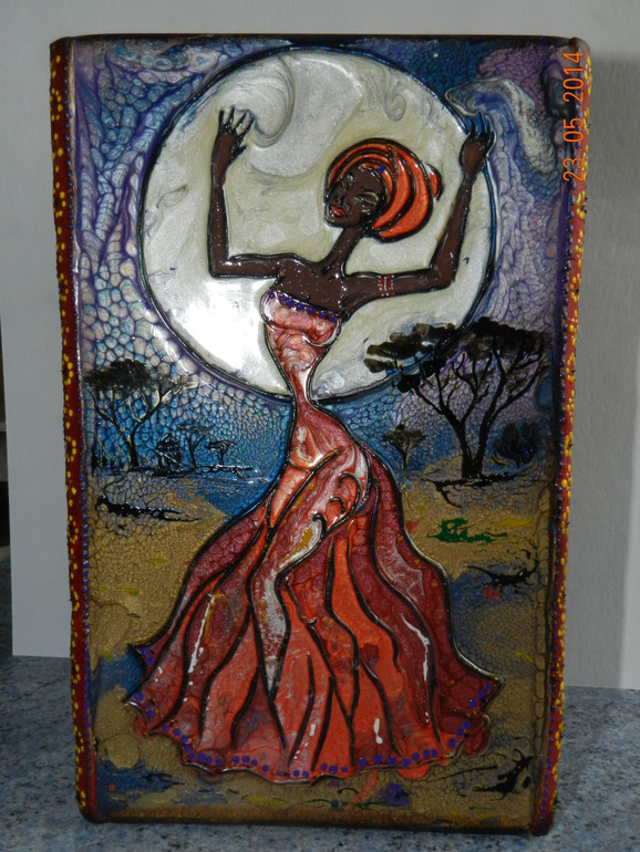 Ваза с красками "Призма"